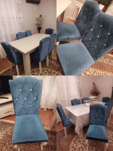 Stol+6stul 280azn satilir. 90/160sm stol olcusu.Ünvan Mehemmedi qes lalafo.az -da Stol+6stul 280azn satilir. 90/160sm stol olcusu.Ünvan Mehemmedi qes