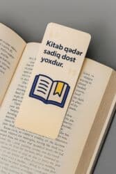 Kitab nişanı – motivasiyalı dizayn - Material: qalın, hamar səthli lalafo.az -da Kitab nişanı – motivasiyalı dizayn - Material: qalın, hamar səthli
