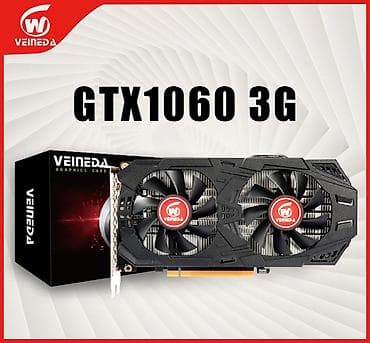 Видеокарта для ПК GeForce GTX 1060, < 4 ГБ, Б/у at lalafo.az Видеокарта для ПК GeForce GTX 1060, < 4 ГБ, Б/у