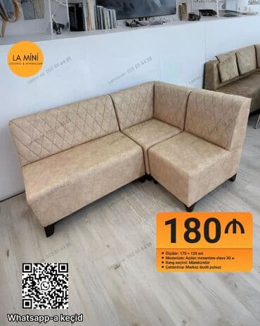 Магазинная мебель на заказ: Künc oturma dəsti – açılan mexanizmlə - Ölçülər: 170 × 120 sm - at lalafo.az — 1 Магазинная мебель на заказ: Künc oturma dəsti – açılan mexanizmlə - Ölçülər: 170 × 120 sm - — 1