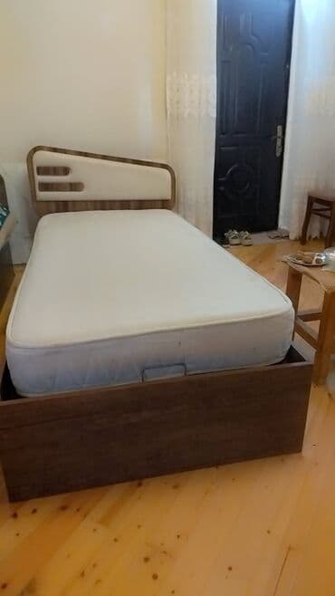 İşlənmiş, Təknəfərlik çarpayı, Bazalı, Matras ilə, Siyirməsiz lalafo.az -da İşlənmiş, Təknəfərlik çarpayı, Bazalı, Matras ilə, Siyirməsiz