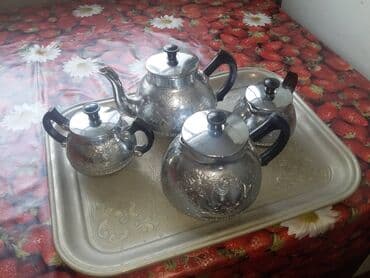 Yeni, rəng - Gümüşü, Dəm caydanı lalafo.az -da Yeni, rəng - Gümüşü, Dəm caydanı