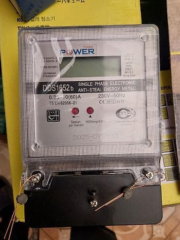 TURK POWER DDS1652b – təkfazalı elektron enerji sayğacı qaz ve su lalafo.az -da TURK POWER DDS1652b – təkfazalı elektron enerji sayğacı qaz ve su