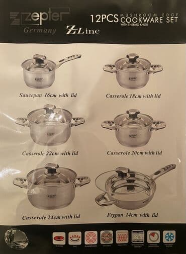 BYD: Кастрюля, цвет - Серебристый, Нержавеющая сталь at lalafo.az — 7 BYD: Кастрюля, цвет - Серебристый, Нержавеющая сталь — 7