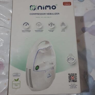 Нитриловые перчатки: Nimo Compressor Nebulizer – Model HNK-NBL-S - İstehsal: Türkiyə - at lalafo.az — 2 Нитриловые перчатки: Nimo Compressor Nebulizer – Model HNK-NBL-S - İstehsal: Türkiyə - — 2