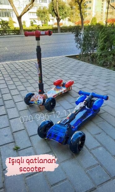 Skuter Samokat Scooter maksimum yük 60 kq, müxtəlif rənglər 🔹 lalafo.az -da Skuter Samokat Scooter maksimum yük 60 kq, müxtəlif rənglər 🔹