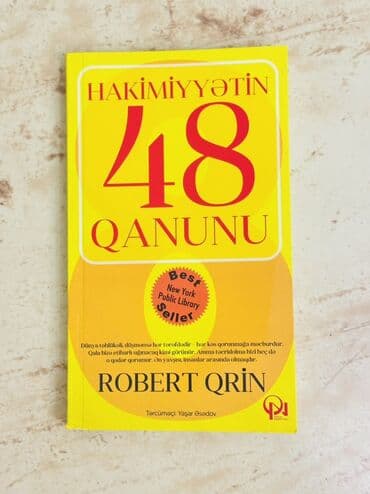 Məhsul: Kitab – “Hakimiyyətin 48 Qanunu” (Robert Qrin / Robert Greene) lalafo.az -da Məhsul: Kitab – “Hakimiyyətin 48 Qanunu” (Robert Qrin / Robert Greene)