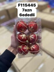 Манежи: 6 ədədli yolka oyuncağı Çatdırılma pulsuz Diqqət Çatdırılma bir gün at lalafo.az — 1 Манежи: 6 ədədli yolka oyuncağı Çatdırılma pulsuz Diqqət Çatdırılma bir gün — 1