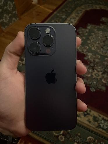 IPhone 14 Pro, 256 GB, Deep Purple, Face ID lalafo.az -da IPhone 14 Pro, 256 GB, Deep Purple, Face ID