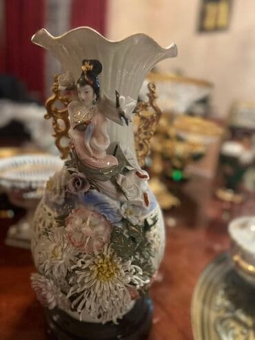 Bir vaza, Farfor lalafo.az -da Bir vaza, Farfor