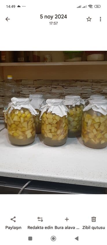 Ləpələr: Alma və kivi sirkəsi – orqanik - Tərkib: təzə alma və kivi parçaları lalafo.az -da — 3 Ləpələr: Alma və kivi sirkəsi – orqanik - Tərkib: təzə alma və kivi parçaları — 3