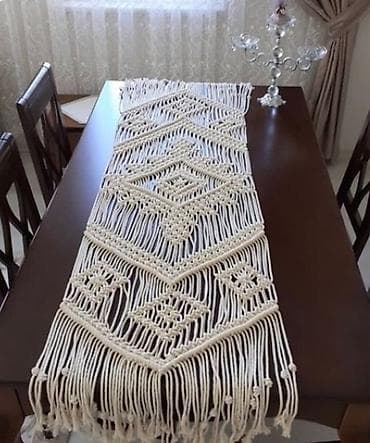 Makrame pano dekor süfre dekoru lalafo.az -da Makrame pano dekor süfre dekoru