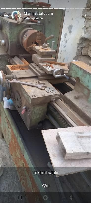 Metall üçün universal dəzgah (tokar) - Üfüqi torna dəzgahı, univeral lalafo.az -da Metall üçün universal dəzgah (tokar) - Üfüqi torna dəzgahı, univeral