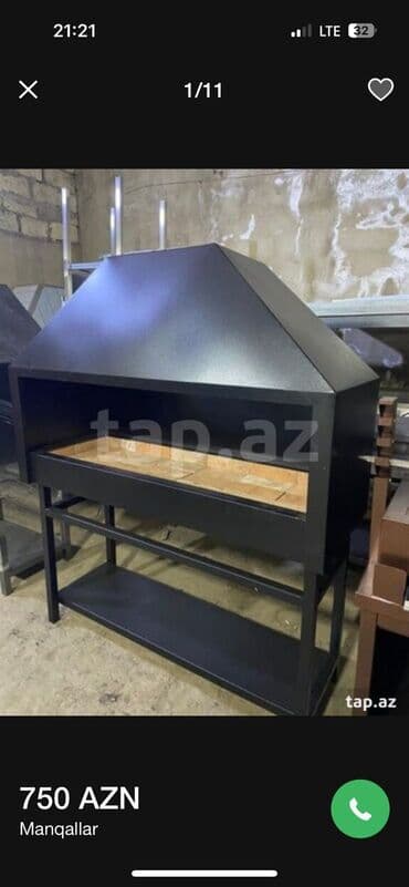 Manqal və tüstüqoruyucu sistem - Restoran, kafe və şəxsi həyət üçün lalafo.az -da Manqal və tüstüqoruyucu sistem - Restoran, kafe və şəxsi həyət üçün