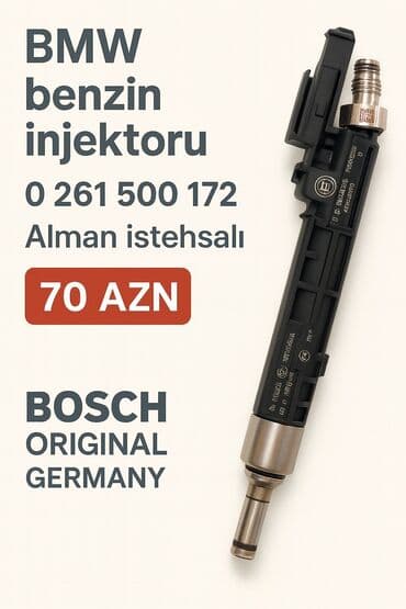 Məhsul: Orijinal BMW benzin farsunka ( injektoru ) Model/Part nömrəsi lalafo.az -da Məhsul: Orijinal BMW benzin farsunka ( injektoru ) Model/Part nömrəsi