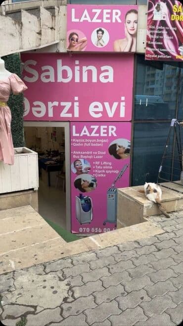 Sabina Dərzi Evi – Lazer və Gözəllik Xidmətləri Hezi Aslanov xezerin lalafo.az -da Sabina Dərzi Evi – Lazer və Gözəllik Xidmətləri Hezi Aslanov xezerin