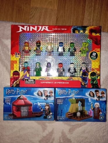 Lego tipli konstruksiya dəstləri paketi Tərkib: - Ninja minifiqur lalafo.az -da Lego tipli konstruksiya dəstləri paketi Tərkib: - Ninja minifiqur