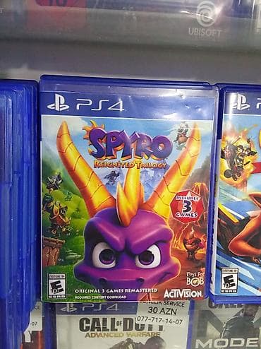 PlayStation 4 üçün Spyro Reignited Trilogy oyunu. Bu, klassik Spyro lalafo.az -da PlayStation 4 üçün Spyro Reignited Trilogy oyunu. Bu, klassik Spyro