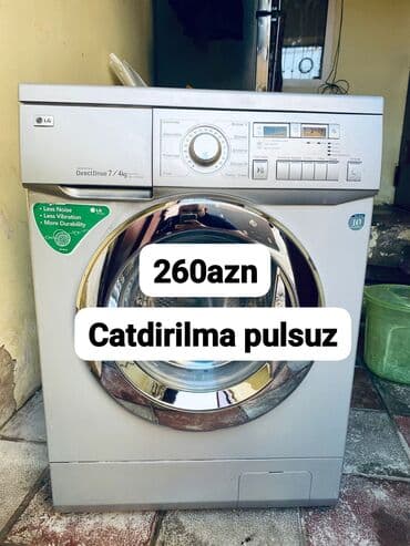 Paltaryuyan maşın LG, 7 kq, Avtomat, Qurutma var, Kredit yoxdur lalafo.az -da Paltaryuyan maşın LG, 7 kq, Avtomat, Qurutma var, Kredit yoxdur