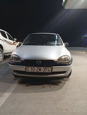 Opel Corsa B, 5 qapılı hetçbek - Gümüşü rəng, qara detallar (bamper lalafo.az -da Opel Corsa B, 5 qapılı hetçbek - Gümüşü rəng, qara detallar (bamper