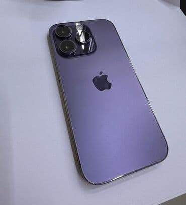 IPhone 14 Pro, 256 GB, Deep Purple, Face ID lalafo.az -da IPhone 14 Pro, 256 GB, Deep Purple, Face ID