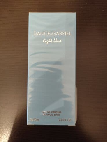 Dance & Gabriel “Light Blue” – Eau de Parfum, Natural Spray - lalafo.az -da Dance & Gabriel “Light Blue” – Eau de Parfum, Natural Spray -