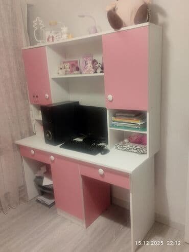 Qız üçün, Siyirməli, Yazı masası, Stulsuz lalafo.az -da Qız üçün, Siyirməli, Yazı masası, Stulsuz