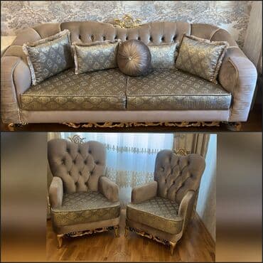 İşlənmiş, Divan, 2 kreslo lalafo.az -da İşlənmiş, Divan, 2 kreslo