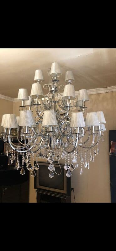 Çılçıraq, 10 və daha çox lampa, Metal lalafo.az -da Çılçıraq, 10 və daha çox lampa, Metal