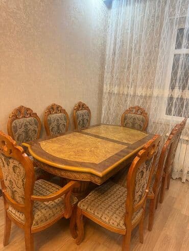 ((4528))*Asya* Malaziya masa desti. Masa ve 8 eded stull. Ikisi kreslo lalafo.az -da ((4528))*Asya* Malaziya masa desti. Masa ve 8 eded stull. Ikisi kreslo