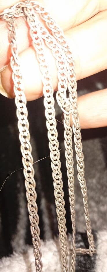 Gümüş boyunbağı - Material: gümüş - Zəncir növü: sıx hörgülü lalafo.az -da Gümüş boyunbağı - Material: gümüş - Zəncir növü: sıx hörgülü