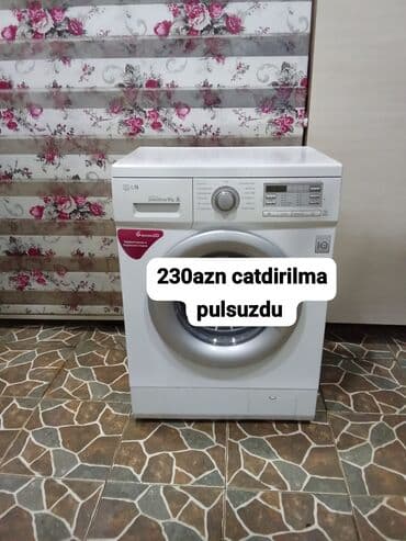 Paltaryuyan maşın LG, 6 kq, Avtomat, Qurutmasız, Kredit yoxdur lalafo.az -da Paltaryuyan maşın LG, 6 kq, Avtomat, Qurutmasız, Kredit yoxdur