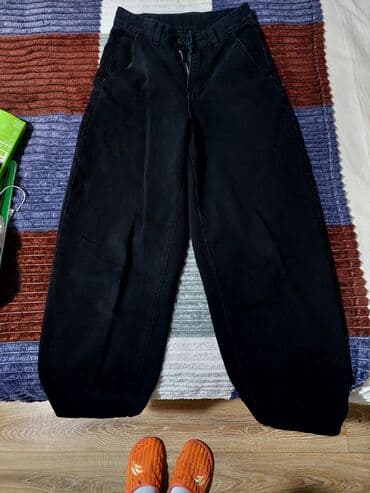 Bol kəsim Şalvar, S, rəng - Qara lalafo.az -da Bol kəsim Şalvar, S, rəng - Qara