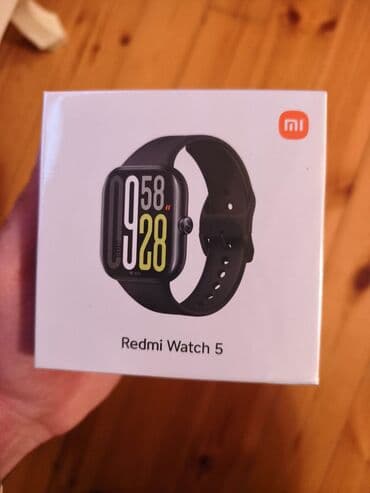 Yeni, Smart saat, Xiaomi, Sensor ekran, rəng - Qara lalafo.az -da Yeni, Smart saat, Xiaomi, Sensor ekran, rəng - Qara