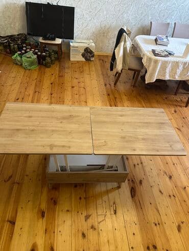 Jurnal masası, İşlənmiş, Açılan, Kvadrat masa lalafo.az -da Jurnal masası, İşlənmiş, Açılan, Kvadrat masa