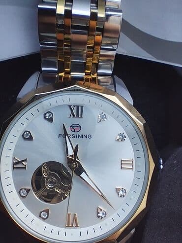 Yeni, Qol saatı, Forsining, rəng - Qızılı lalafo.az -da Yeni, Qol saatı, Forsining, rəng - Qızılı