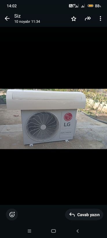 Kondisioner LG, 50-60 kv. m, Xarici blok lalafo.az -da Kondisioner LG, 50-60 kv. m, Xarici blok