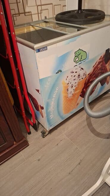 Uğur brendinə məxsus dondurma vitrini/dondurucu. - Sürüşən şüşə lalafo.az -da Uğur brendinə məxsus dondurma vitrini/dondurucu. - Sürüşən şüşə