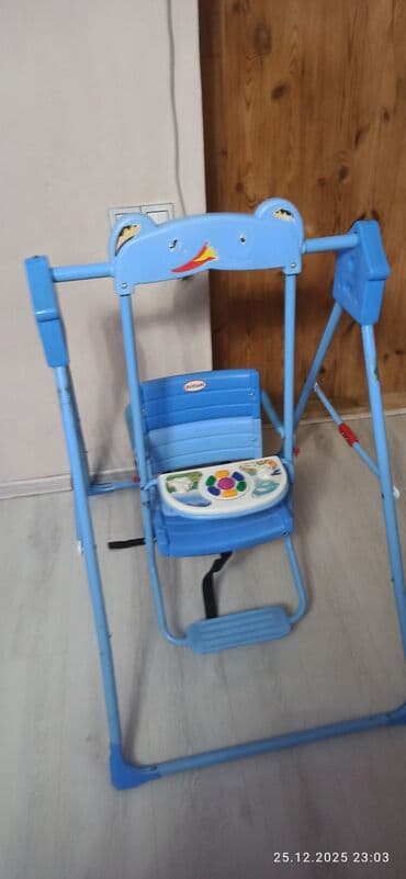 Məhsul: Uşaq yelləncəyi (stasionar çərçivəli) Təsvir: - Rəng: Göy - lalafo.az -da Məhsul: Uşaq yelləncəyi (stasionar çərçivəli) Təsvir: - Rəng: Göy -