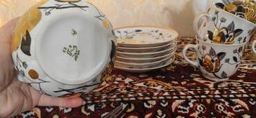 Çay dəsti, rəng - Ağ, Farfor, 6 nəfərlik, SSRİ lalafo.az -da — 2 Çay dəsti, rəng - Ağ, Farfor, 6 nəfərlik, SSRİ — 2