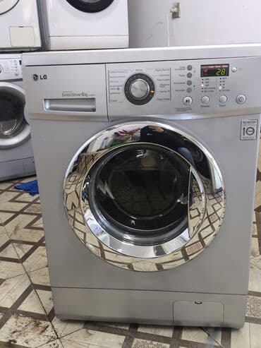 Paltaryuyan maşın LG, 6 kq, Avtomat, Qurutmasız lalafo.az -da Paltaryuyan maşın LG, 6 kq, Avtomat, Qurutmasız