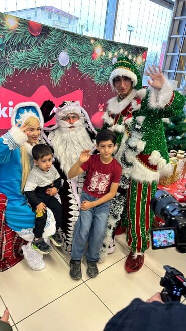 Yeni il şənlikləri üçün animator xidməti - Şən Baba, Qar qız və lalafo.az -da — 2 Yeni il şənlikləri üçün animator xidməti - Şən Baba, Qar qız və — 2