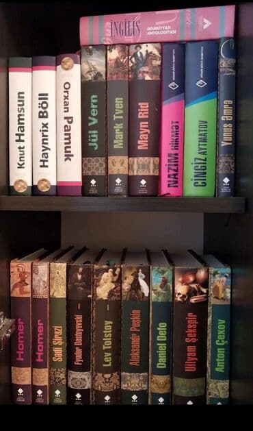 Məhsul: Klassik dünya ədəbiyyatı kitabları kolleksiyası Təsvir: - lalafo.az -da Məhsul: Klassik dünya ədəbiyyatı kitabları kolleksiyası Təsvir: -