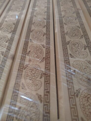 Дверные ручки: Ağac üzərində dekorativ naxışlı plintuslar - Material: təbii ağac at lalafo.az — 1 Дверные ручки: Ağac üzərində dekorativ naxışlı plintuslar - Material: təbii ağac — 1