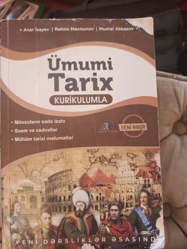 Məhsul: “Ümumi Tarix – Kurikulumla” (Yeni nəşr) Müəlliflər: Anar lalafo.az -da Məhsul: “Ümumi Tarix – Kurikulumla” (Yeni nəşr) Müəlliflər: Anar