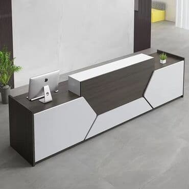 Müasir resepsiyon/qarşılama masası - Dizayn: Minimalist və futuristik lalafo.az -da Müasir resepsiyon/qarşılama masası - Dizayn: Minimalist və futuristik