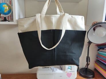 Эко сумка на молнии,с карманами lalafo.az -da Эко сумка на молнии,с карманами