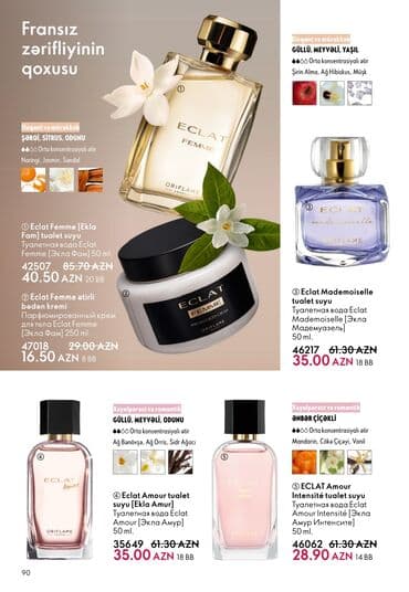 Oriflame ətirləri – fərqli xarakterlər üçün seçilmiş kompozisiyalar lalafo.az -da Oriflame ətirləri – fərqli xarakterlər üçün seçilmiş kompozisiyalar