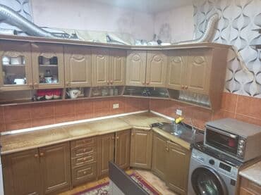 Mətbəx mebeli dəsti - Künc yerləşimlı, L-formalı komplekt - Üst və lalafo.az -da Mətbəx mebeli dəsti - Künc yerləşimlı, L-formalı komplekt - Üst və