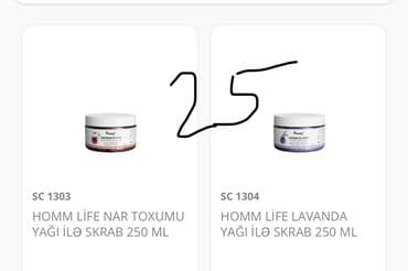 HOMM Life kosmetik və şəxsi qulluq məhsulları seçimi 1) Bədən lalafo.az -da HOMM Life kosmetik və şəxsi qulluq məhsulları seçimi 1) Bədən